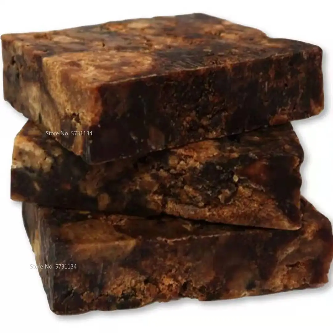 Natural 100% Raw African Black Soap  Magic Anti Taches Rebelles Beauty Bath Body Treatment Acne Skin