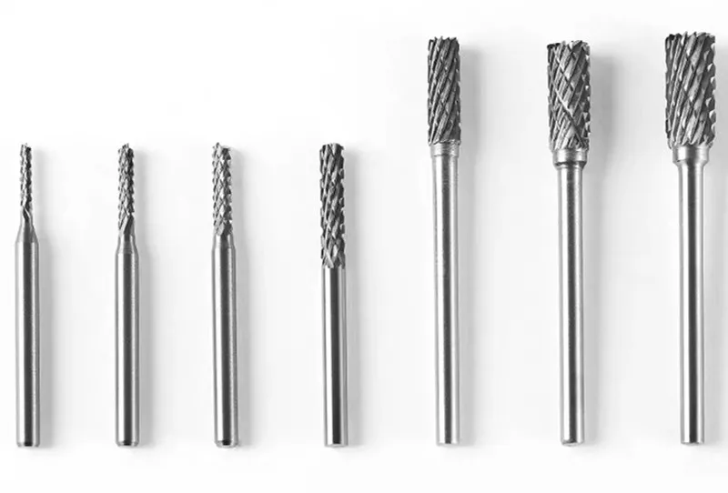 Wolframkarbid-Rotationsfeile Hartmetall-Rotationsfräser Gravurfräser 3mm Schaft Schleifkopf – Detail 4