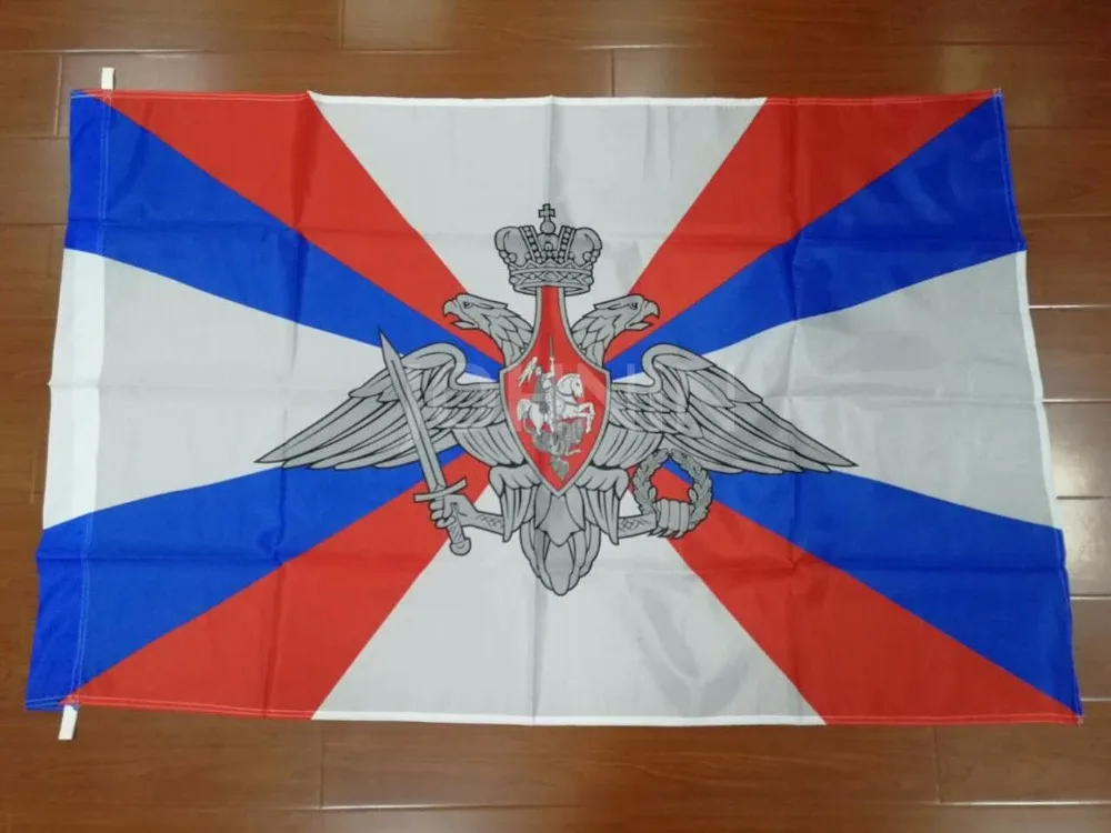 johnin 90x135cm russian army military defense ministry flag