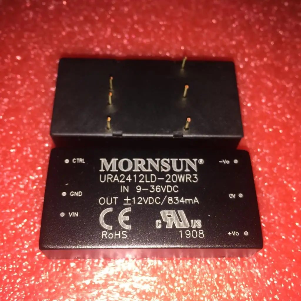 

URA2412LD-20WR3 DCDC 9-36V turn Positive and negative 12V 834mA 20W Power module orginal