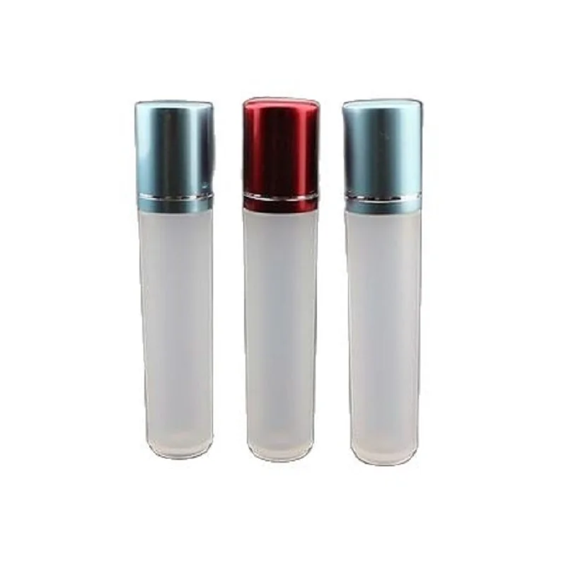 3ML 3G Transparent Roll on Bottle with Glass Bead Metal Steel Bead,  Eye Cream Sample Bottle, Cosmetics Packaging,50 Pcs/Lot