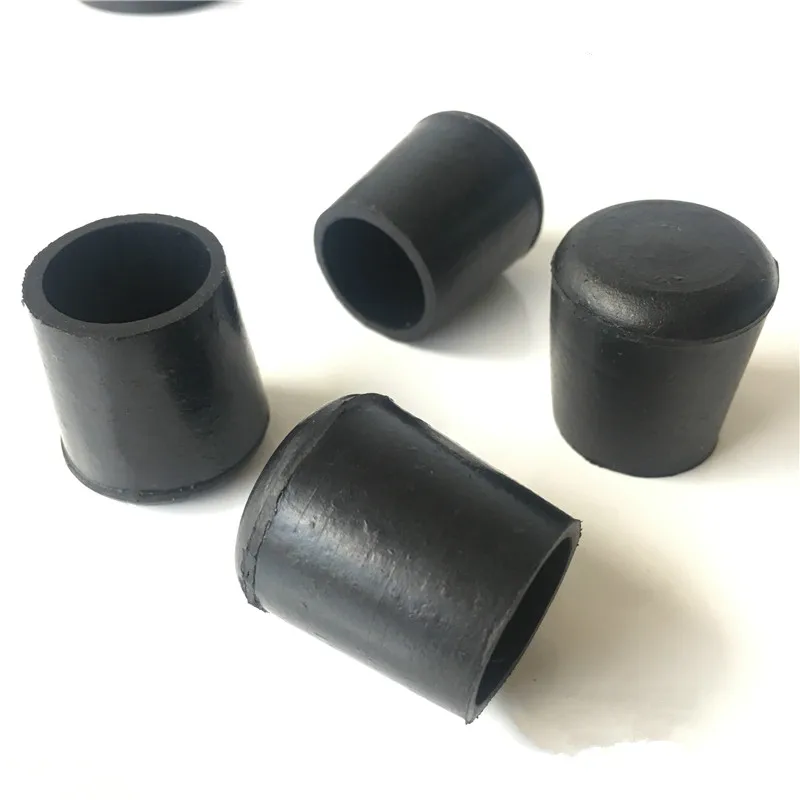 Rubber Round End Cap 4-76mm Silicone Rubber Chair Leg Caps Feet Pads Furniture Table Mat Silicone Anti Scratch Protector