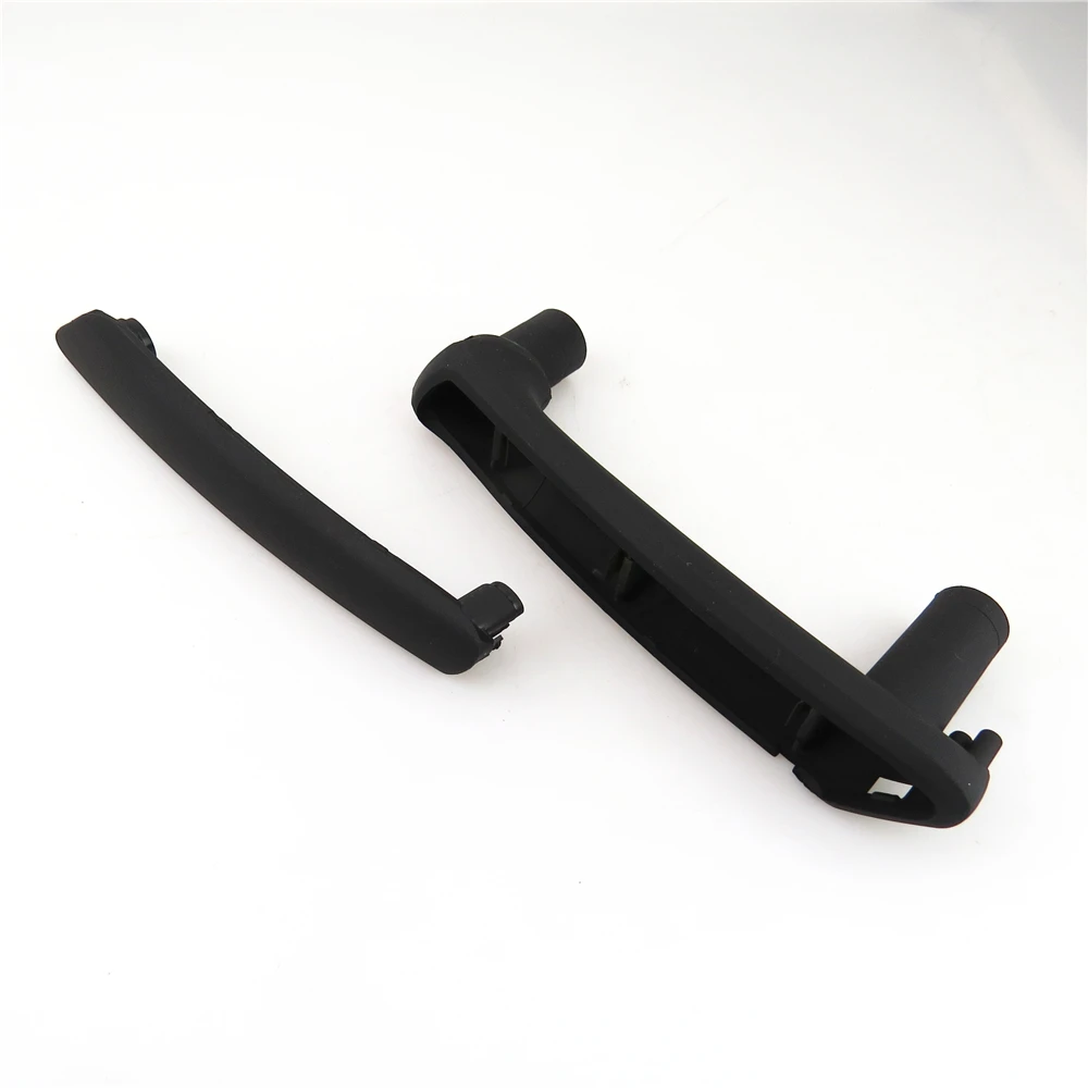 READXT Car Interior Front Right Door Black Pull Grab Handle With Trim Cover For VW Passat B5 1998-2005 3B0867172 3B0 867 180 A