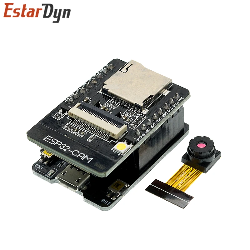 ESP32-CAM ESP32-CAM-MB MICRO USB ESP32 Serial to WiFi ESP32 CAM Development Board CH340 CH340G 5V Bluetooth+OV2640 Camera