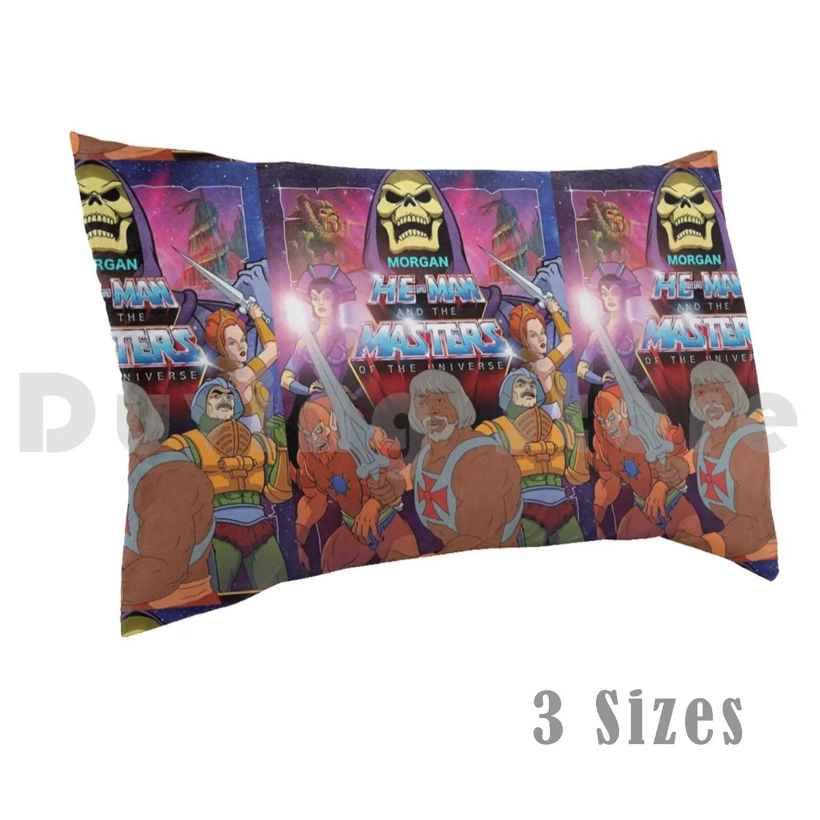 Morgan He-ManPillow case Morgan Freeman He Man He Man He Man Masters Universe Skeleton Shawshank