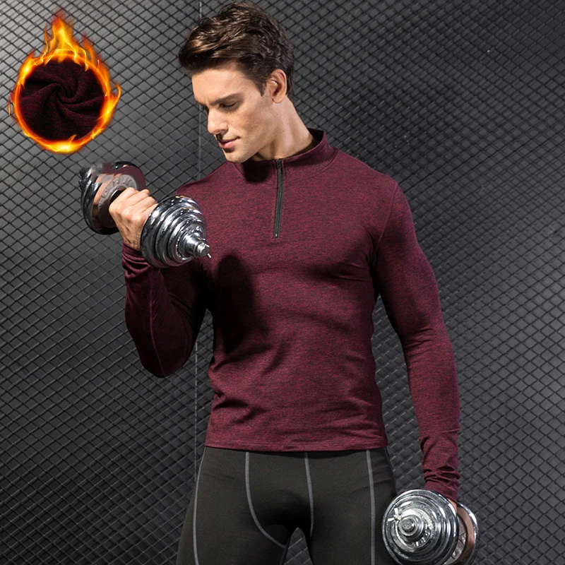 Warm Stretch Thermal Clothing for Men Thermal Underwear Winter Long Johns Men Sports Compression Underwear Thermo Fleece Shirt