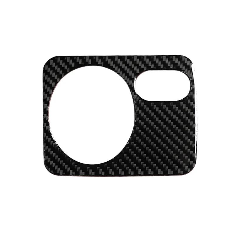 Car Headlight Switch Control Frame Carbon Fiber Sticker Suitable for VW Golf 6 R MK6 Scirocco 09-16