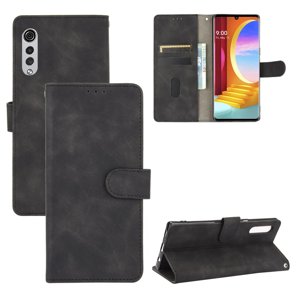 

For LG Stylo 7 4G Case Luxury Flip Skin Texture PU Leather Card Slots Wallet Stand Case For LG Stylo 7 5G Stylo7 Phone Bags