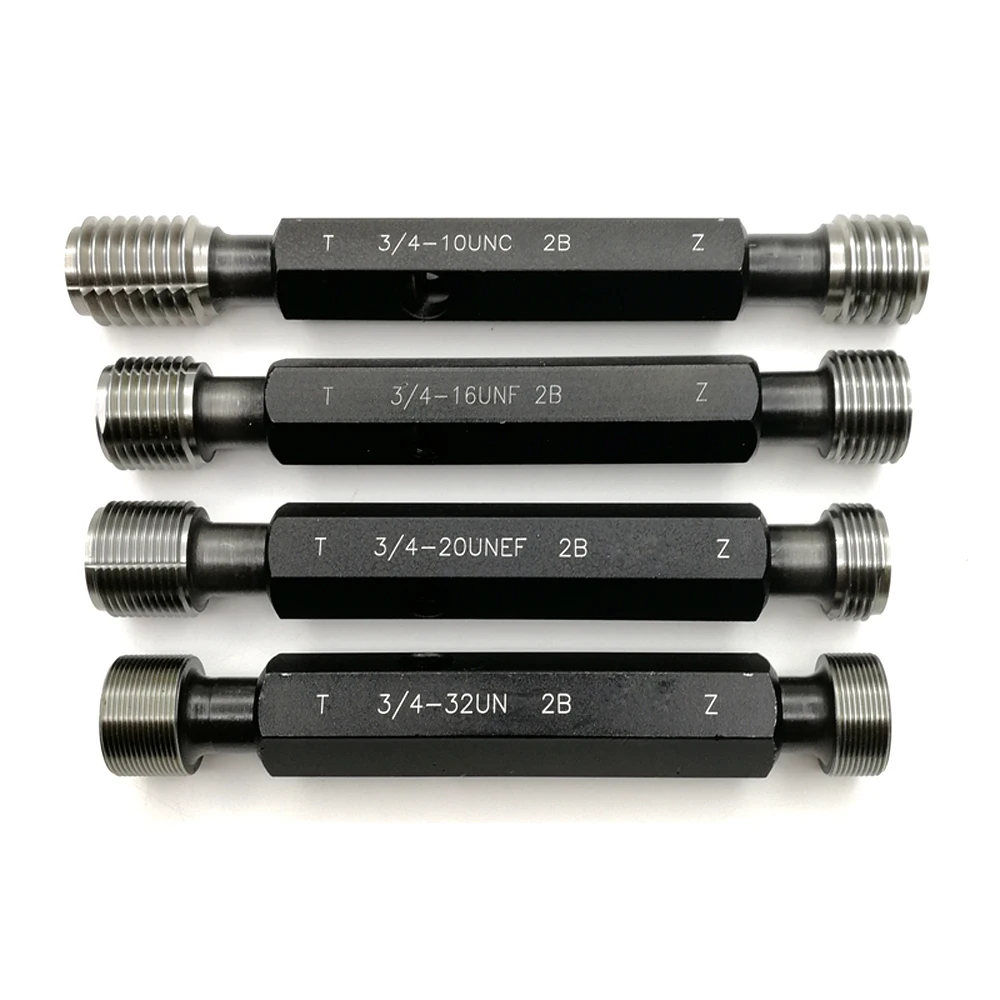 Thread Plug Gauge Ferramentas de Parafuso Fino Gage un Unc Unf Uns 16 16 16 11 16 13 16 15 16 2b-unified