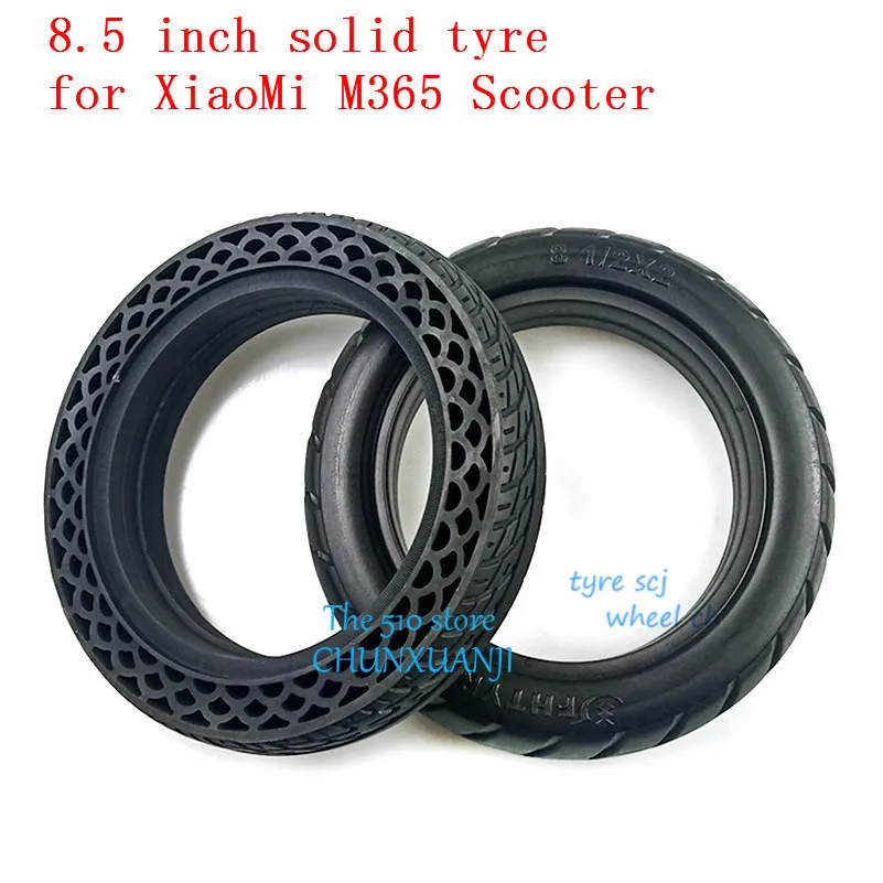 8.5 inches Solid Tyre for Xiaomi Mijia M365 Electric Scooter No-Inflation Tire Thick Wheels Hollow Damping Tyres For  Pro