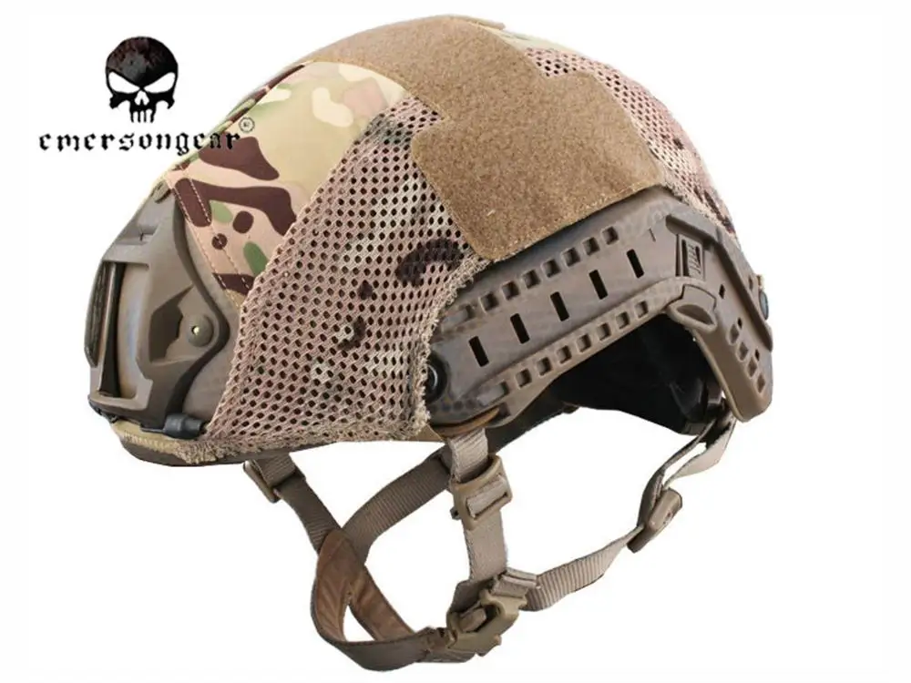 Emersongear-airsoft tactical helmet cover, fast, MultiCam