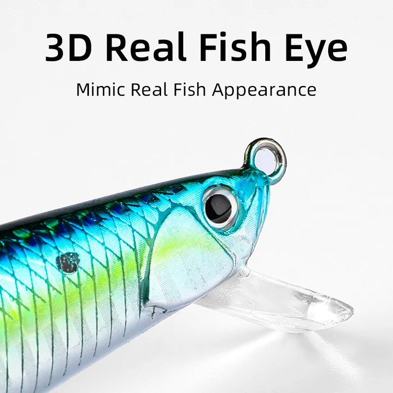 Bearking PRO 175 مللي متر 27.7 جرام جودة الصيد السحر الطعم الثابت العائمة جودة ضئيلة المتذبذب أسماك الطعم الاصطناعي معالجة #4