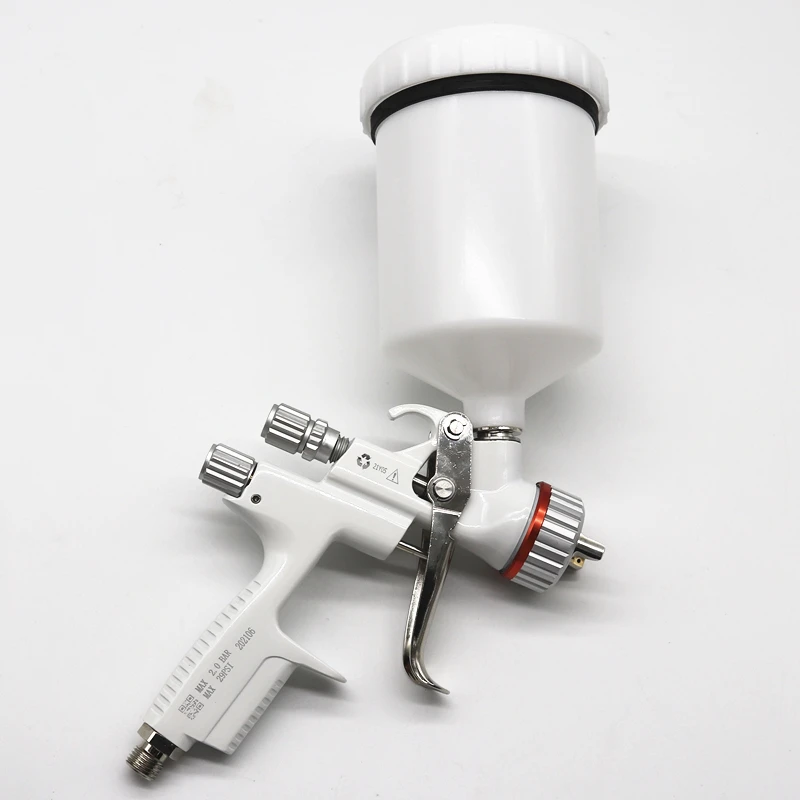 new style No-clean cup Spray Gun1.3nozzle HVLP Pistol environmental protection spray gun tank car paint repair spray Sprayer gun