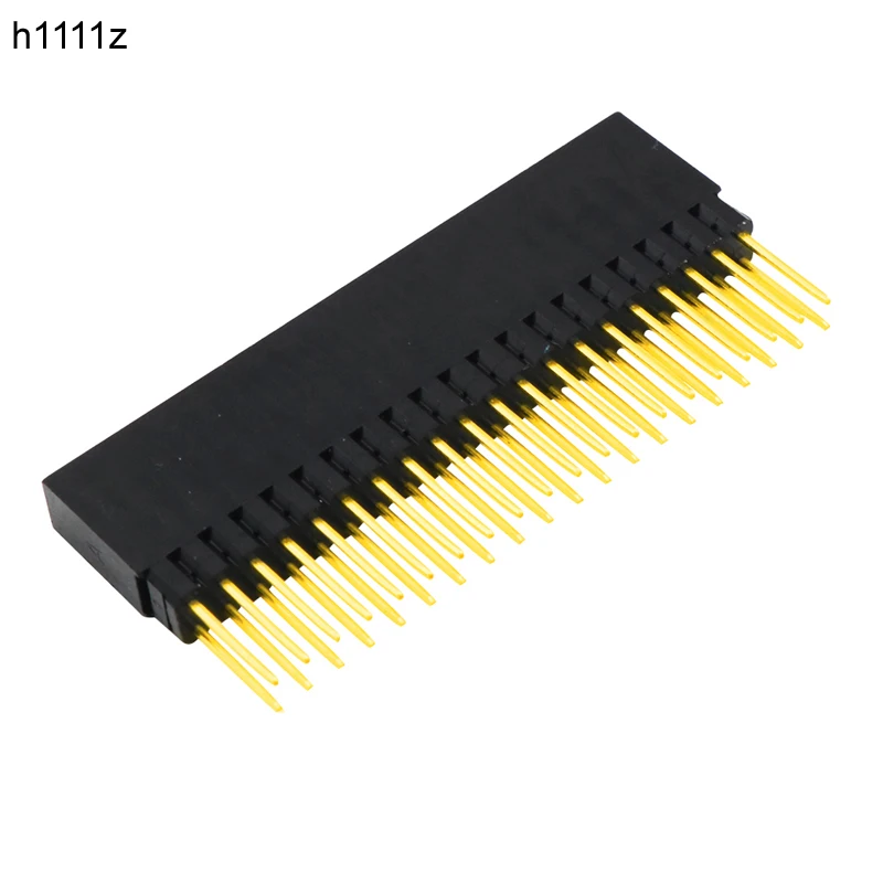 40Pin GPIO Connector 2x20-pin(40Pin) Extra Tall Female Stacking Header for Raspberry Pi A+ Pi Model B+ Pi 2 3 4B w/ Acrylic Base