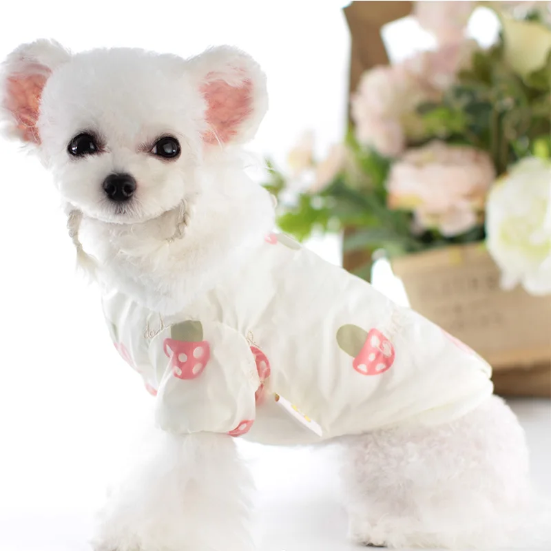 

Dog Jacket Coat Fashion Winter Pet Dog Clothes Soft Warm Overcoat York Maltese Poodle Schnauzer Luxury Puppy Outfit Costume