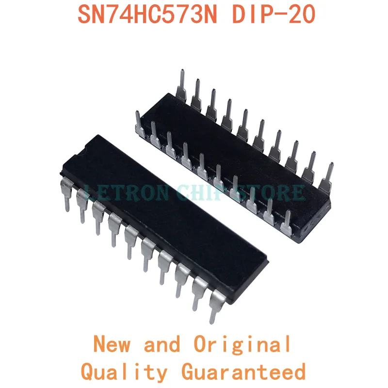 10pcs SN74HC573N DIP20 HD74HC573P DIP DIP-20 74HC573N SN74HC573 74HC573 original and new IC Chipset