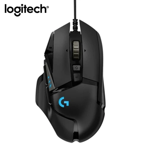 Imagen 2 del producto Logitech-ratón Gaming profesional G502 HERO RGB, dispositivo de programación de 25600DPI, sincronización de luz ajustable para jugador