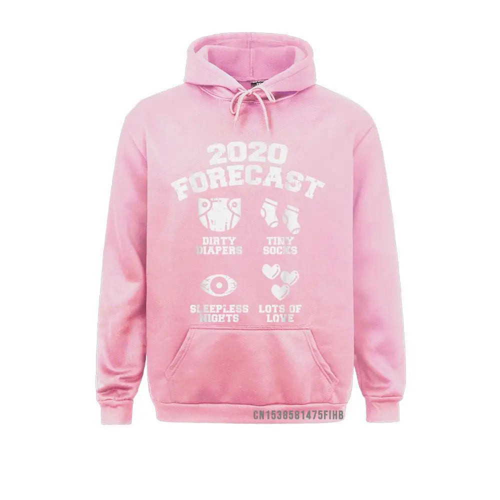 2020 Forecast Pregnancy Reveal Expecting Baby Mom Dad Gift Hoodie Sweatshirts Lovers Day Hoodies 2021 Clothes Holiday Male