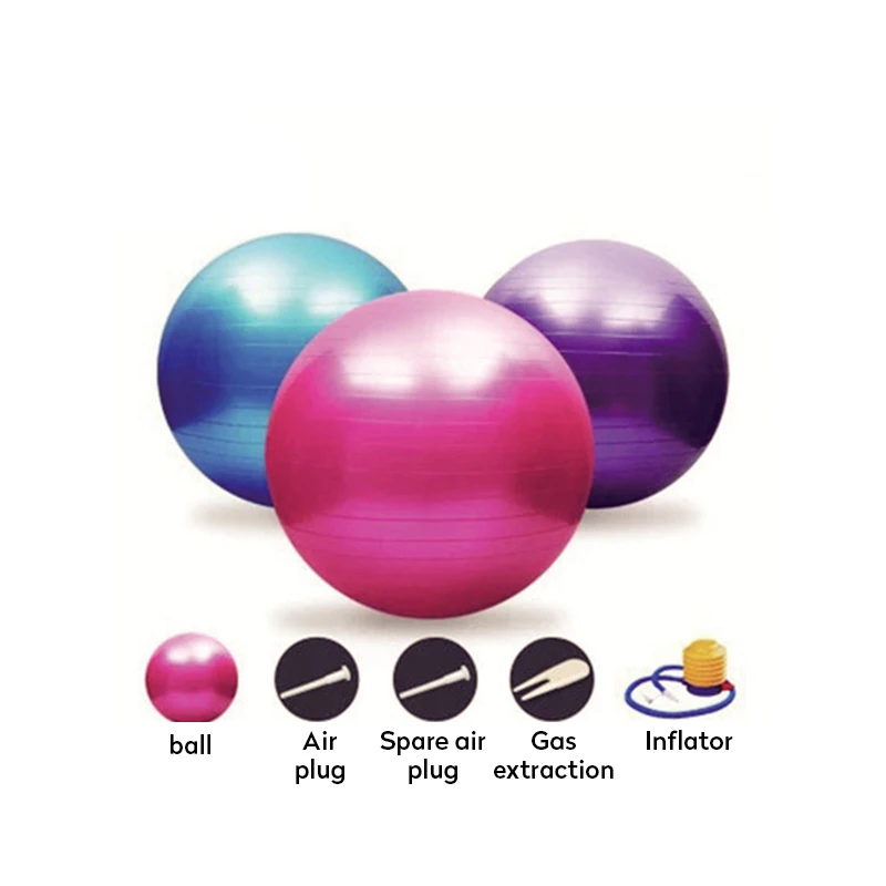 65 centimetri Sfera di Yoga Per Il Fitness Balls Sport Pilates Parto Fitball di Formazione Esercizio di Allenamento Sfera di Massaggio Palestra