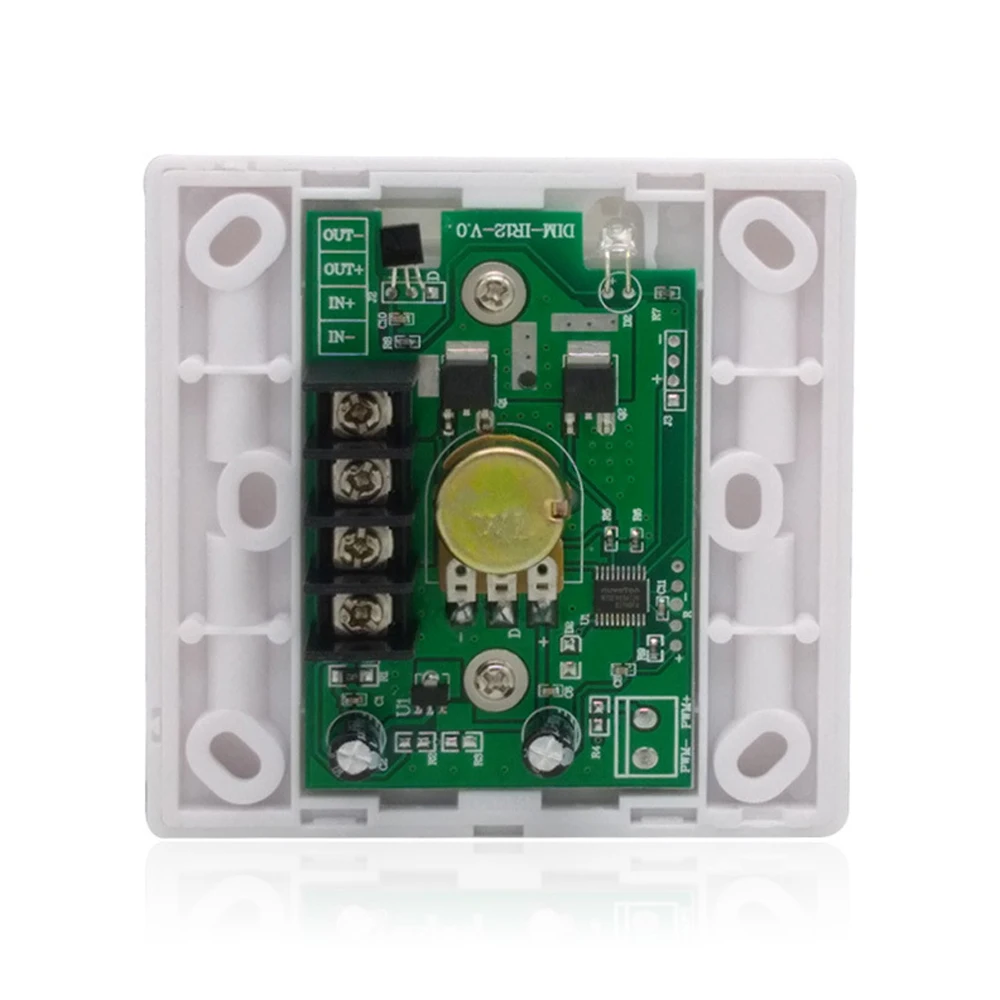 DC 12V 24V 16A IR LED Dimmer Switch regolatore di luminosità per singolo colort + telecomando IR