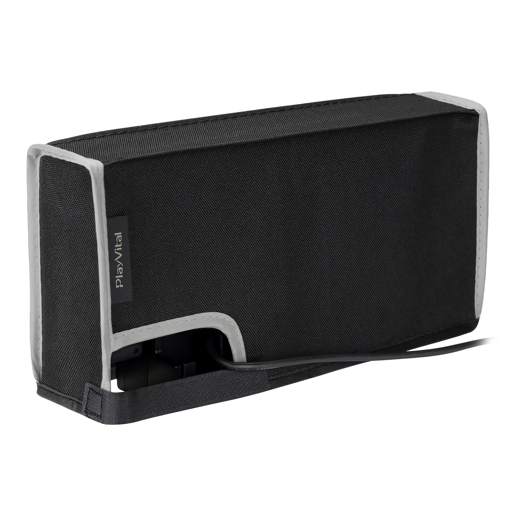 PlayVital 나일론 먼지 커버, 깔끔한 안감 먼지 가드, 스크래치 방지 방수 커버, NS 스위치 및 스위치 OLED 충전 도크용