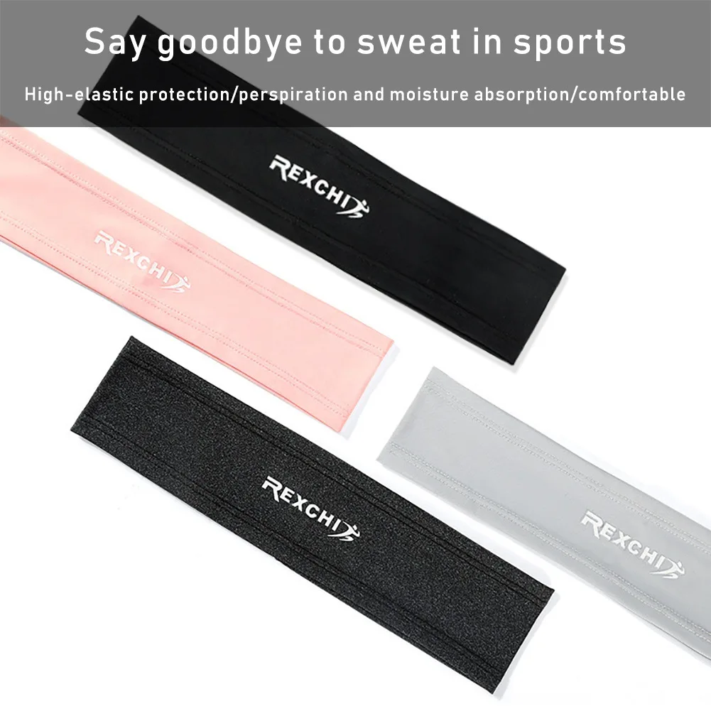 Sport Headbands Sweatband Elastic Yoga Running Hair Band Sweat Bandage Workout Fitness Basketball Headscarf Sports Hair Accessor