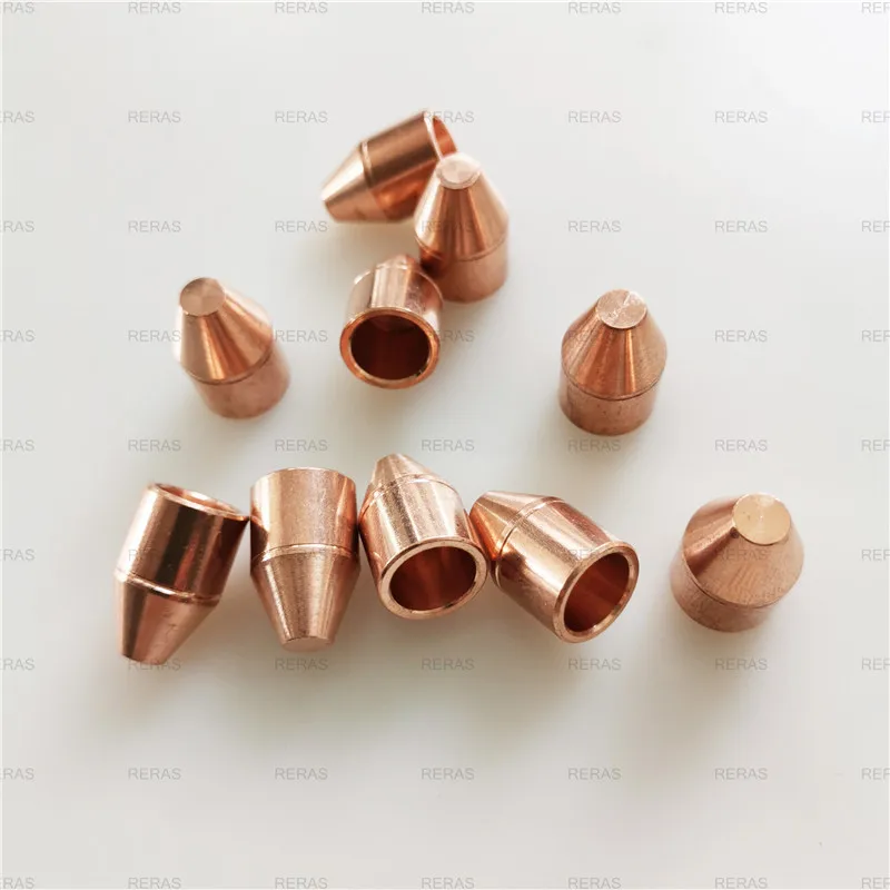 Spot welder electrode head Alumina copper electrode cap 13*20Chrome zirconium copper electrode cap