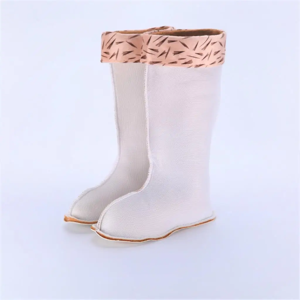 Stivali da pioggia da donna Pop scarpe da acqua resistenti all'usura in cristallo PVC antiscivolo stivali da pioggia caldi ad alto aiuto scarpe da donna