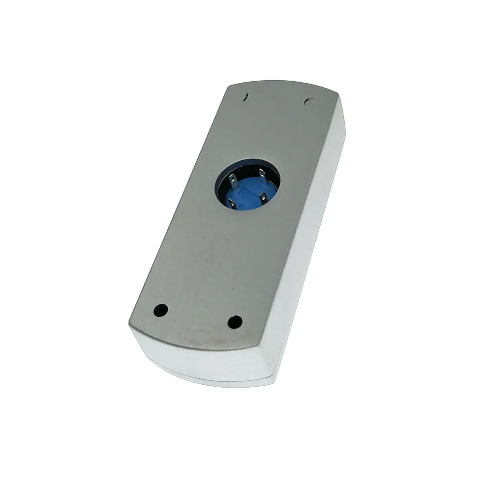 Metal Exit Button With LED Light For Access Control With Bottom Box Door Push Exit Door Release Button Switch