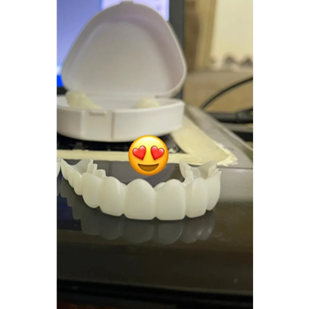 Smile Silicone Mold Molds Dental Upper Lower False Teeth tanden whitening Cover Veneers Dentures Braces Bleach Dental Equipment