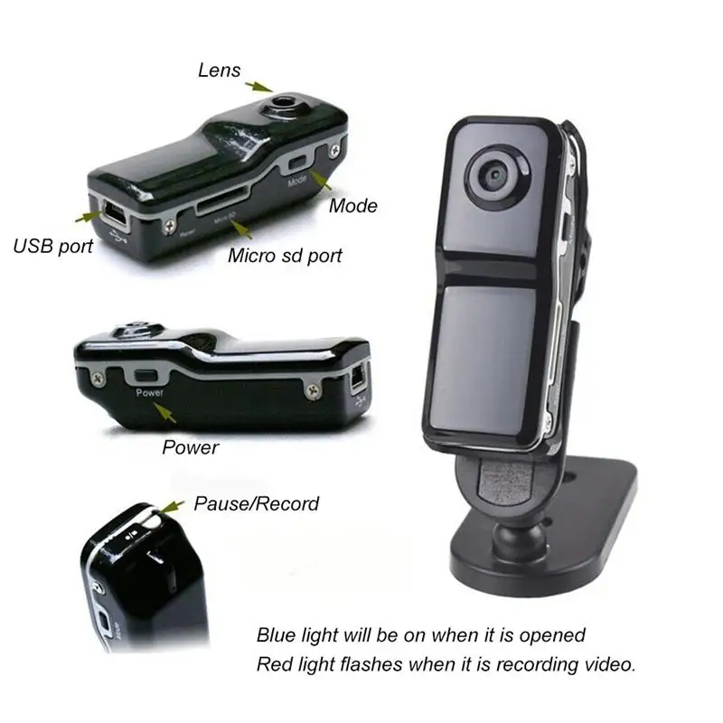 Sport Camcorder MD80 DVR Voice Video Recorder Micro Cam for Outdoor Hiking Portable