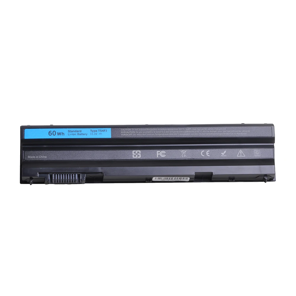 Batería de repuesto de 6 celdas para portátil Dell Latitude E6520 E6420 E6430 E6440 E5530 E5520 M5Y0X HCJWT T54FJ 911MD 4YRJH KJ321