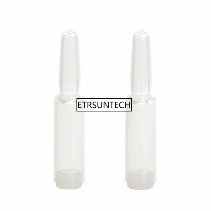 1000pcs Transparent Vial 1.5ml Disposable stock bottle,plastic Essence bottle Cosmetic container F3710