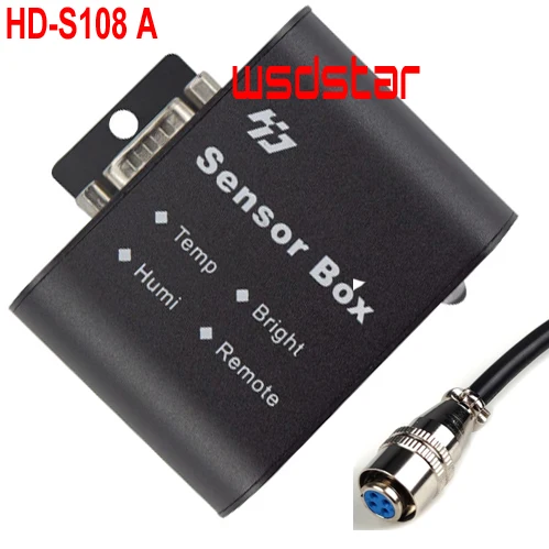 HUIDU HD-S108 A Temperature+Humidity+Brightness sensor Work with HD-A3 HD-A4 HD-A5 HD-A6 Can not work others model