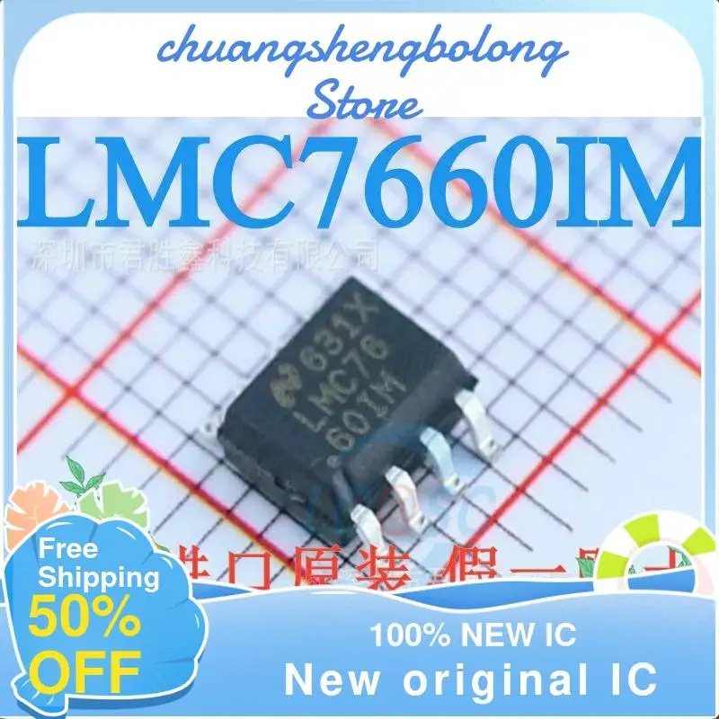 

10-200PCS LMC7660 LMC7660IM LMC7660IMX New original IC