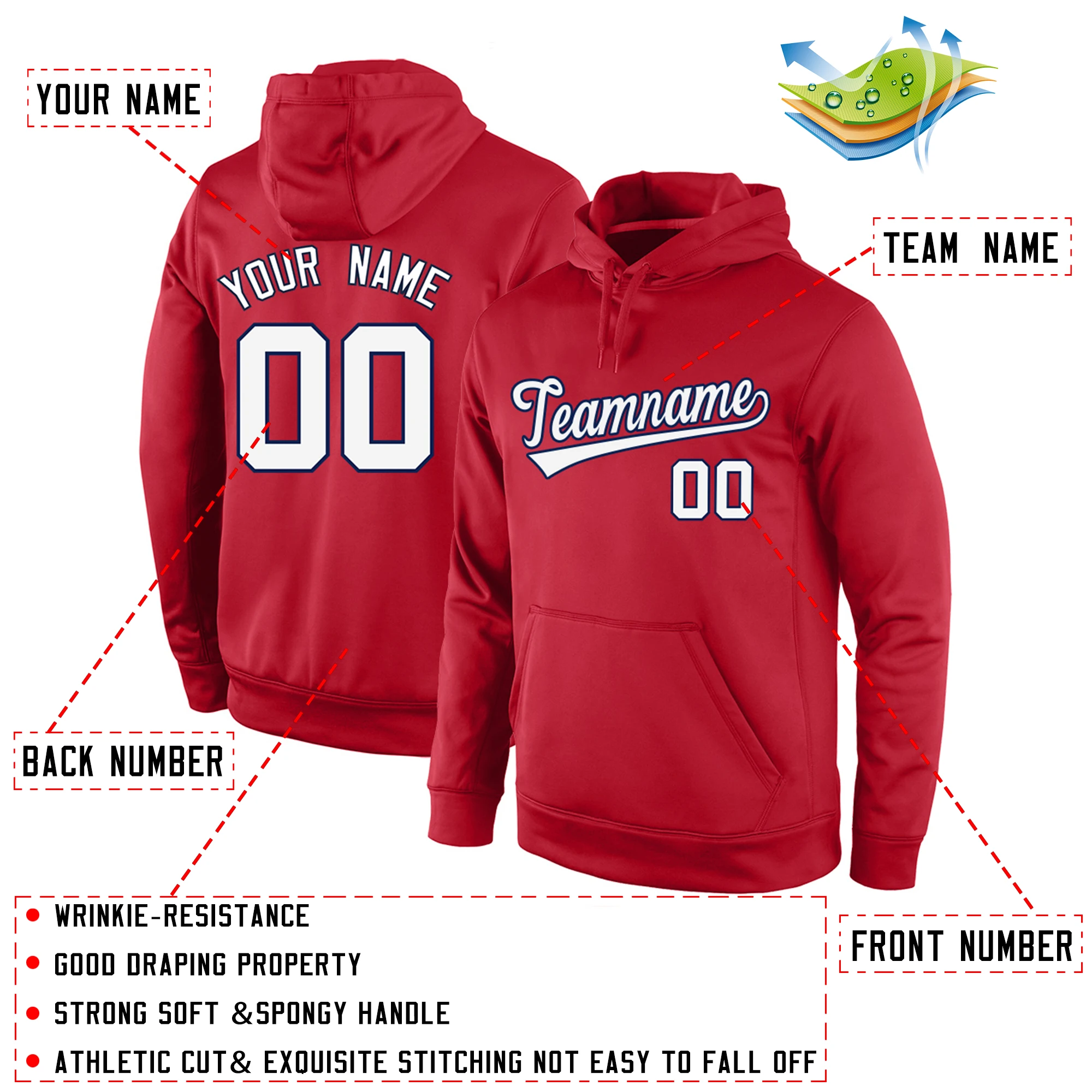 Custom Hoodie Autumn And Winter Sweatshirt Printing Casual Fashion Hooded Sweatshirt Long Sleeves Keep Warm For Men/Children