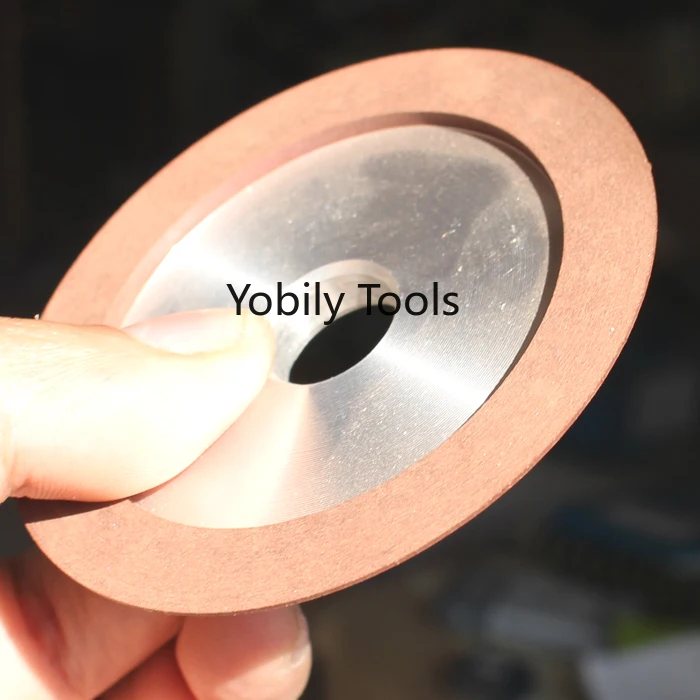 320กรวด80Mm Bevel ล้อเพชรเต็มรูปแบบเรซิ่นทรายสำหรับบดทังสเตนสตีลอัลลอย
