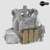 PEW TACTICAL AVS DETACHABLE FLAP M4 Airsoft Air gun Magazine Ammo Bag tactic pouch FP18