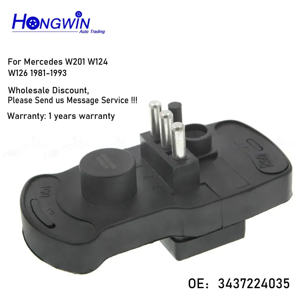 3437224035 Throttle Position Sensor For Mercedes-Benz 190E 260E 300CE 300E 300SEL 300TE 350SD 380SE 400E 420SEL 500SEC 560SL