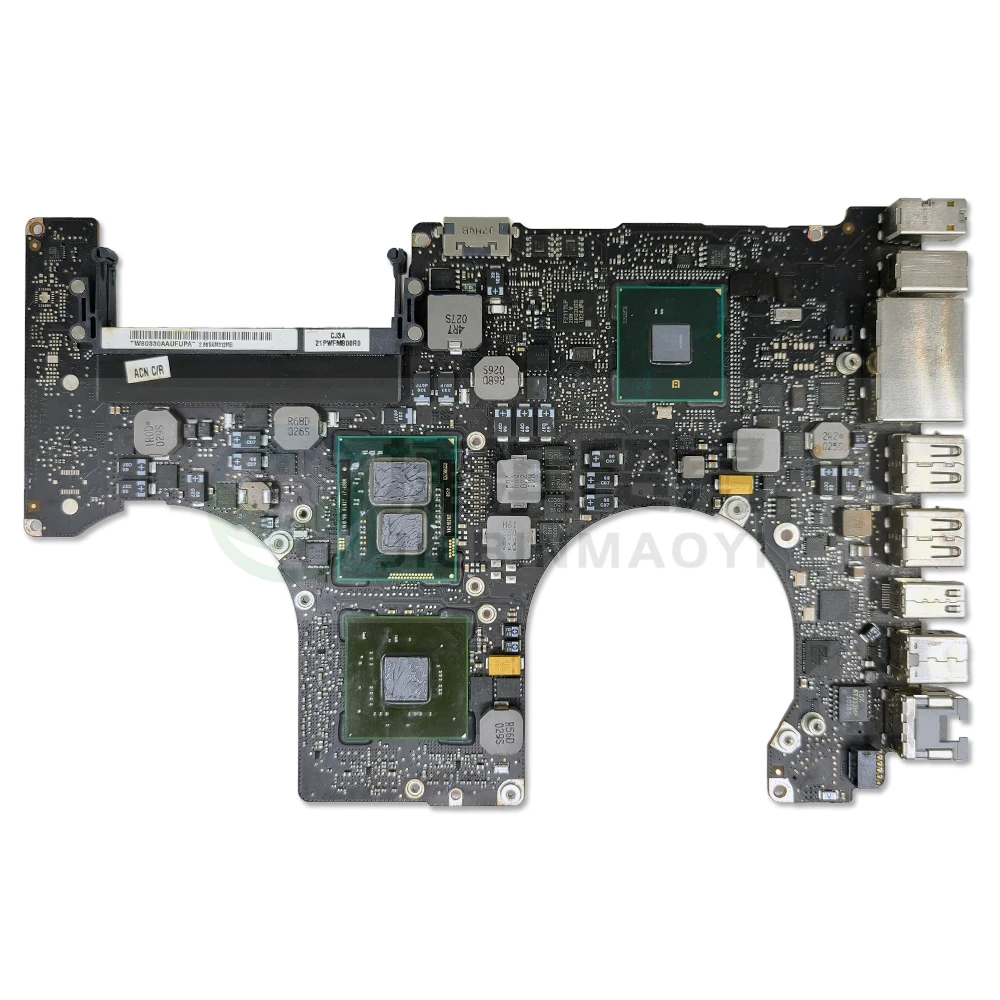 Laptop A1286 Moederbord Mid 2010 Moederbord voor Apple MacBook Pro 15.4 "A1286 Logic Board 661-5566 EMC 2353 820-2850-A/B