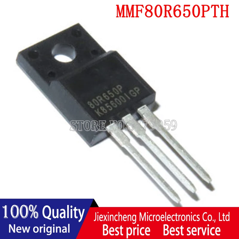 80R650P New original 10pieces MMF80R650PTH MMF80R650P TO220F MOSFET 60V 190A