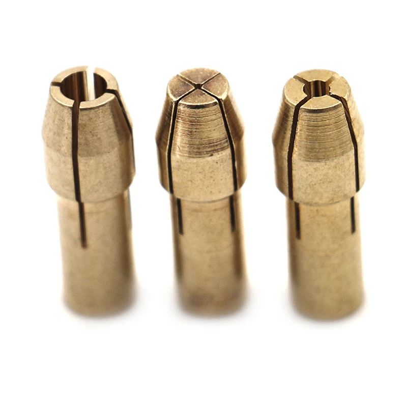 Imagem -06 - Conjunto de Mandris de Broca de Latão Porca de Parafuso Substituição para Ferramenta Rotativa Dremel 0.53.2 mm 4.3 mm Conjunto de 10 Peças