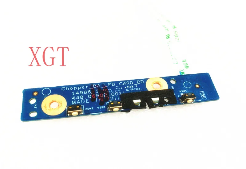 Original For Acer Aspire R3-131T R11 R3-131 Laptop LED POWER BUTTON BOARD With Cable 448.06502.0011 14986-1  100% Test ok