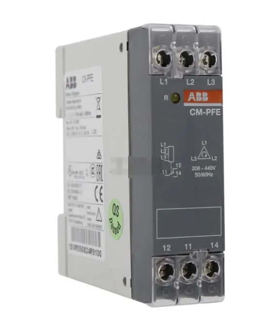 

Three-phase monitoring relay CM-PFE, phase seq, 1 c/o, 208-440VAC 10012574 1SVR550824R9100