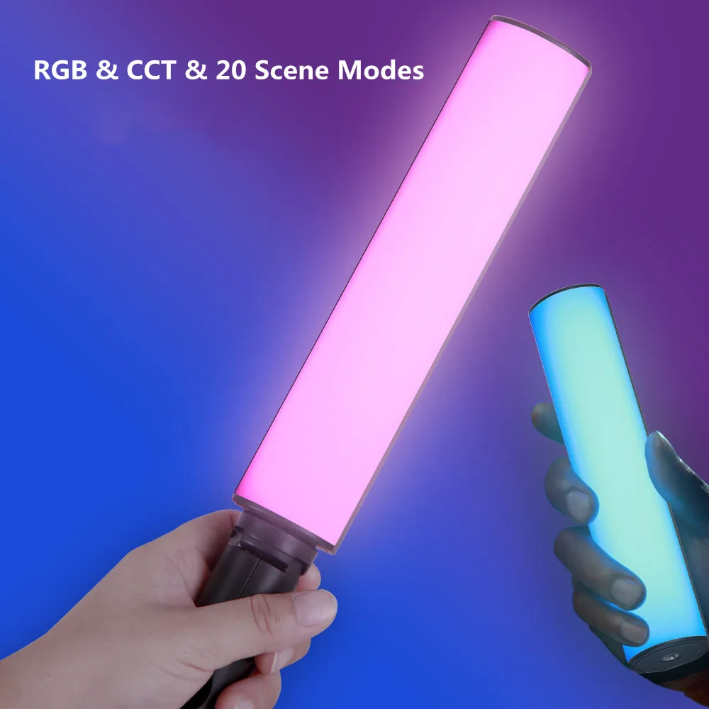 W200 RGB หลอดไฟมือถือที่มีแม่เหล็ก2500K-9000K 20สี Effects ไฟ Led ถ่ายภาพ Stick สำหรับบรรยากาศปาร์ตี้ Photo