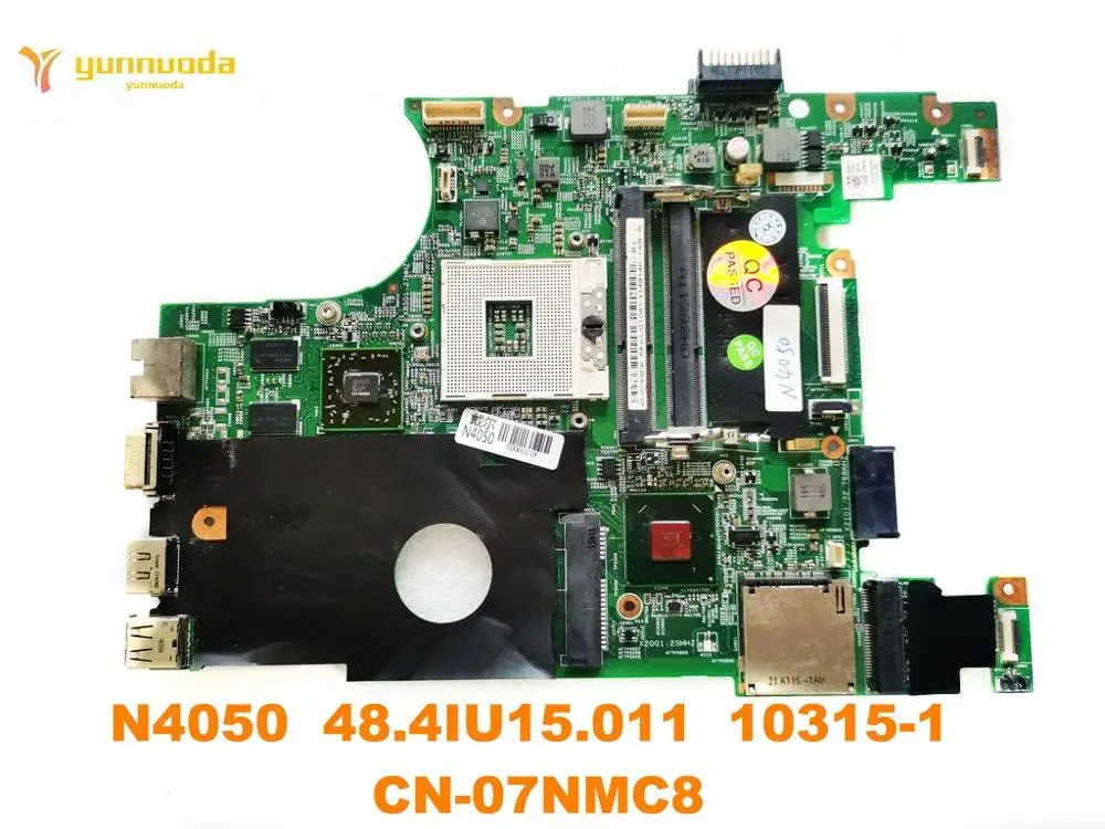 Original for DELL N4050 laptop  motherboard N4050  48.4IU15.011  10315-1   CN-07NMC8  tested good free shipping