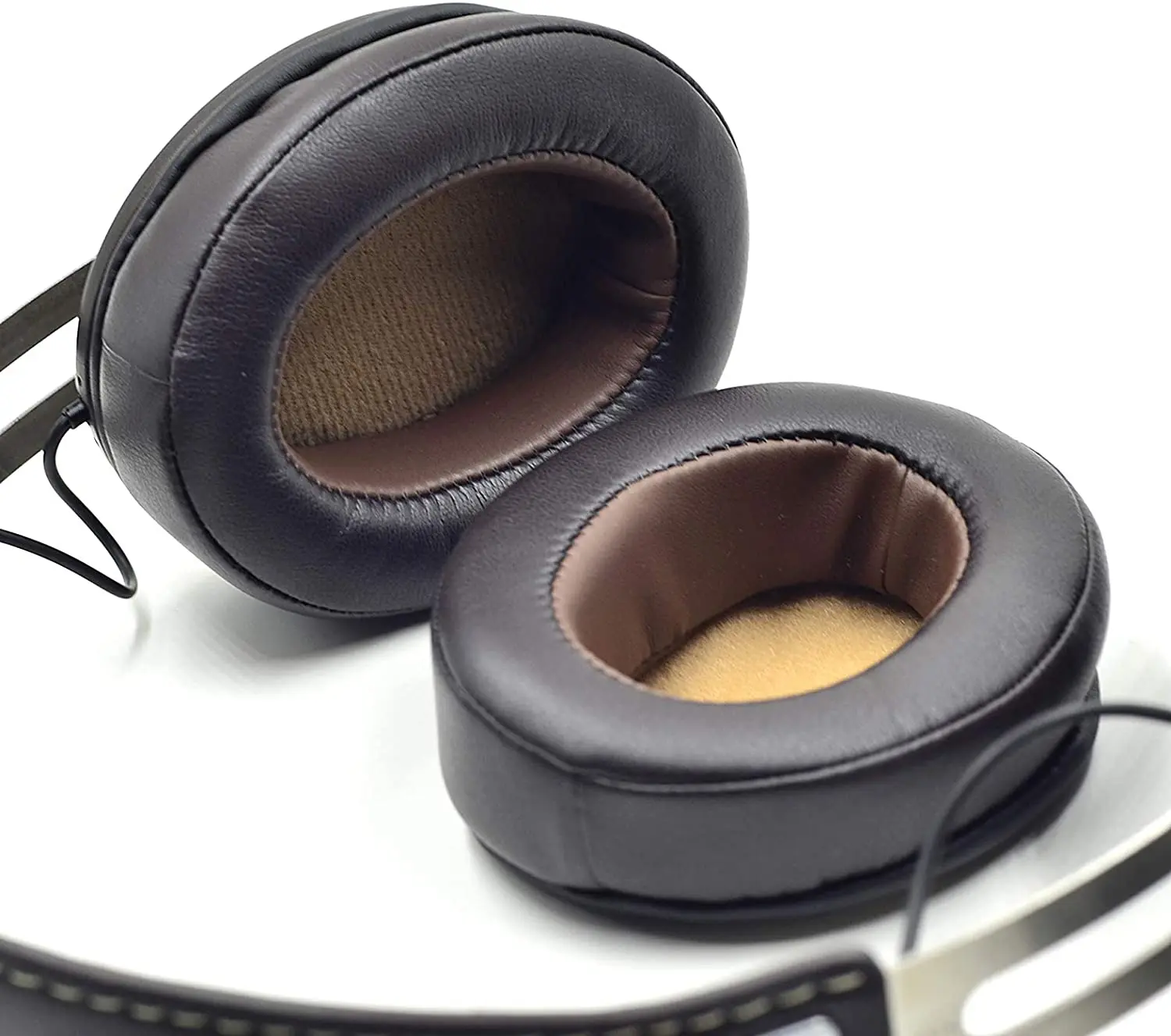 Momentum 2.0 Replacement Earpads Black Ear Pads Cushion Compatible with Sennheiser Momentum 2.0 (M2)Wireless Over Ear Headphones