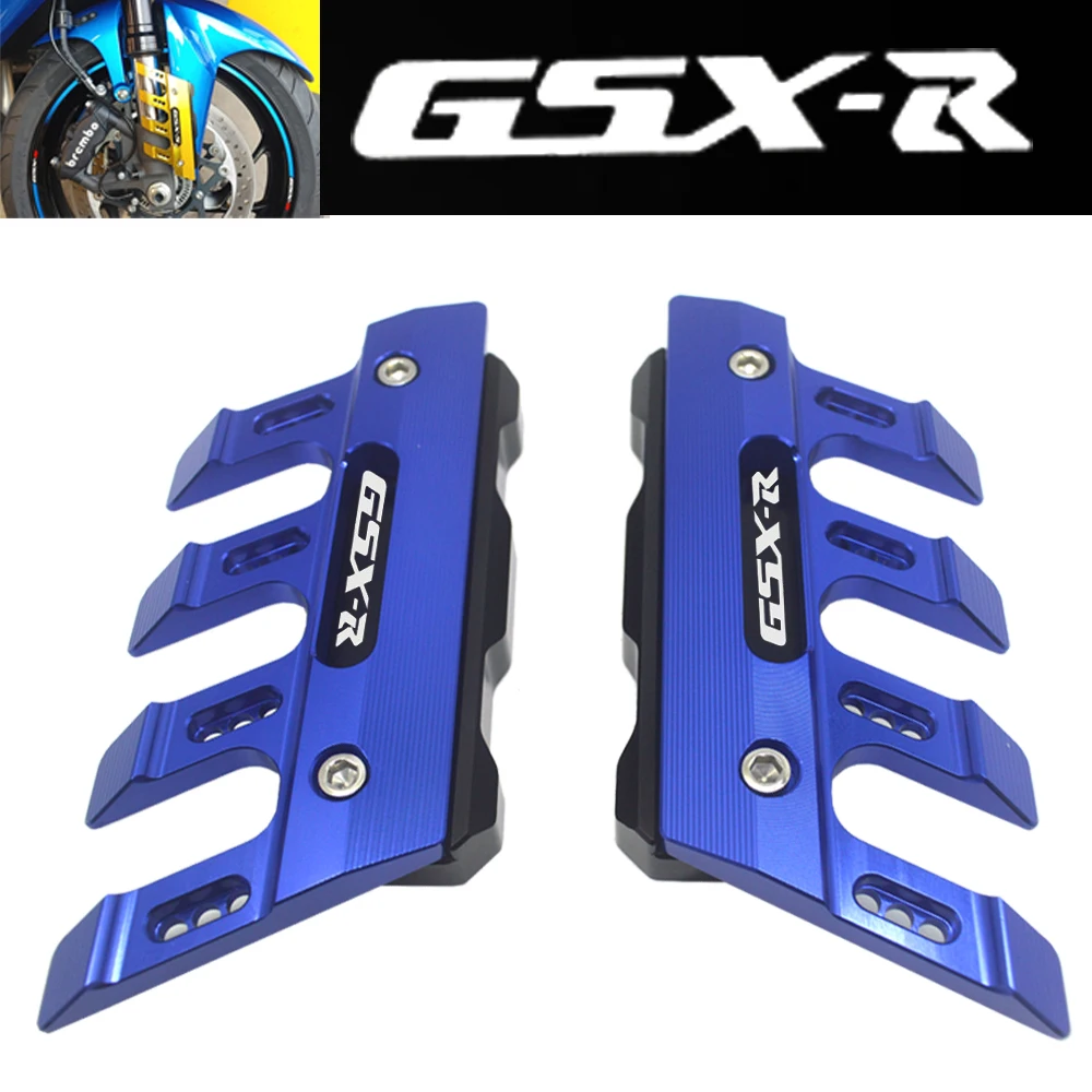 

FoR GSXR 600 750 1000 1100 GSX-R Motorcycle Mudguard Side Protection Mount Shock Absorber Front Fender Cover Anti-fall Slider