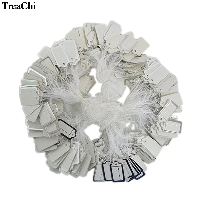 Retail Paper Jewelry Strung Tag Merchandise Clothing Jewelry Accessories Price Tag S G Convenient Strung Price Label