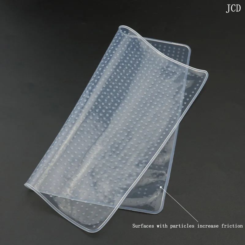 JCD 1 piece food grade Keeping Food Hygienic Wrap Reusable high stretch Silicone Food Wraps Seal Vacuum Cover Stretch Lid